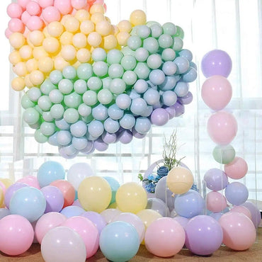 Macaron Candy Pastel Latex Balloons 10 Inches The Stationers